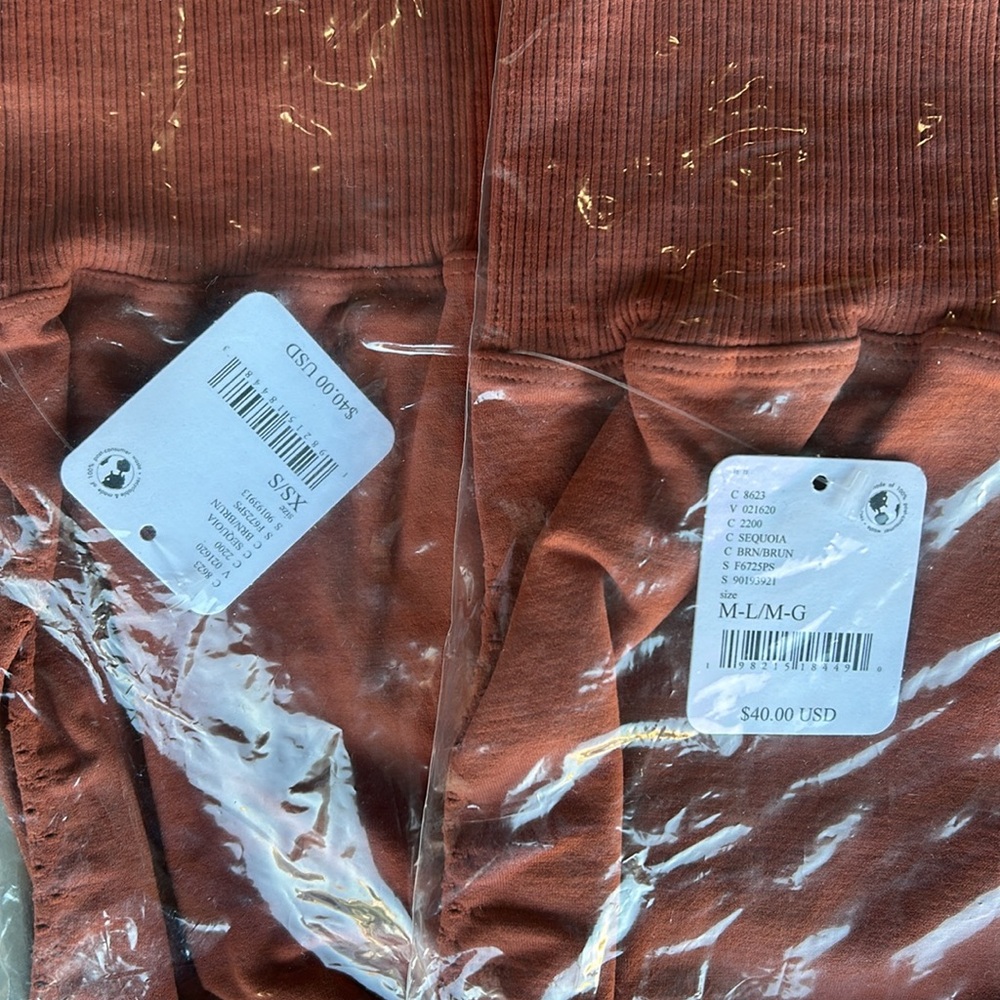 Free People Movement Good Karma Running Shorts in Sequoia Brown - Picture 4 of 4